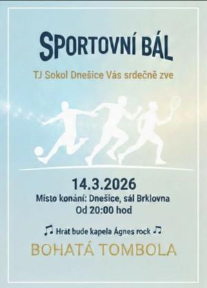 sportovní bál s tancem